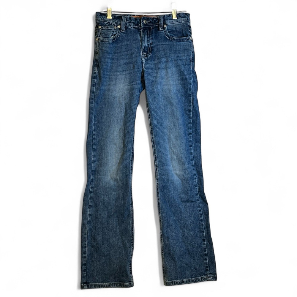 Rock & Roll Cowgirl Jeans Womens Size 16 Regular Blue Denim